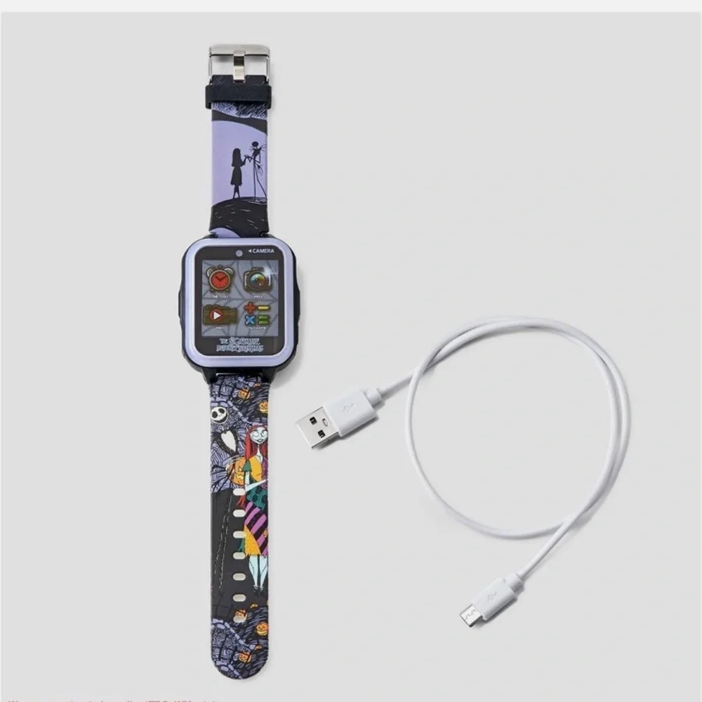 Kids' The Nightmare Before Christmas Interactive Smartwatch - Black